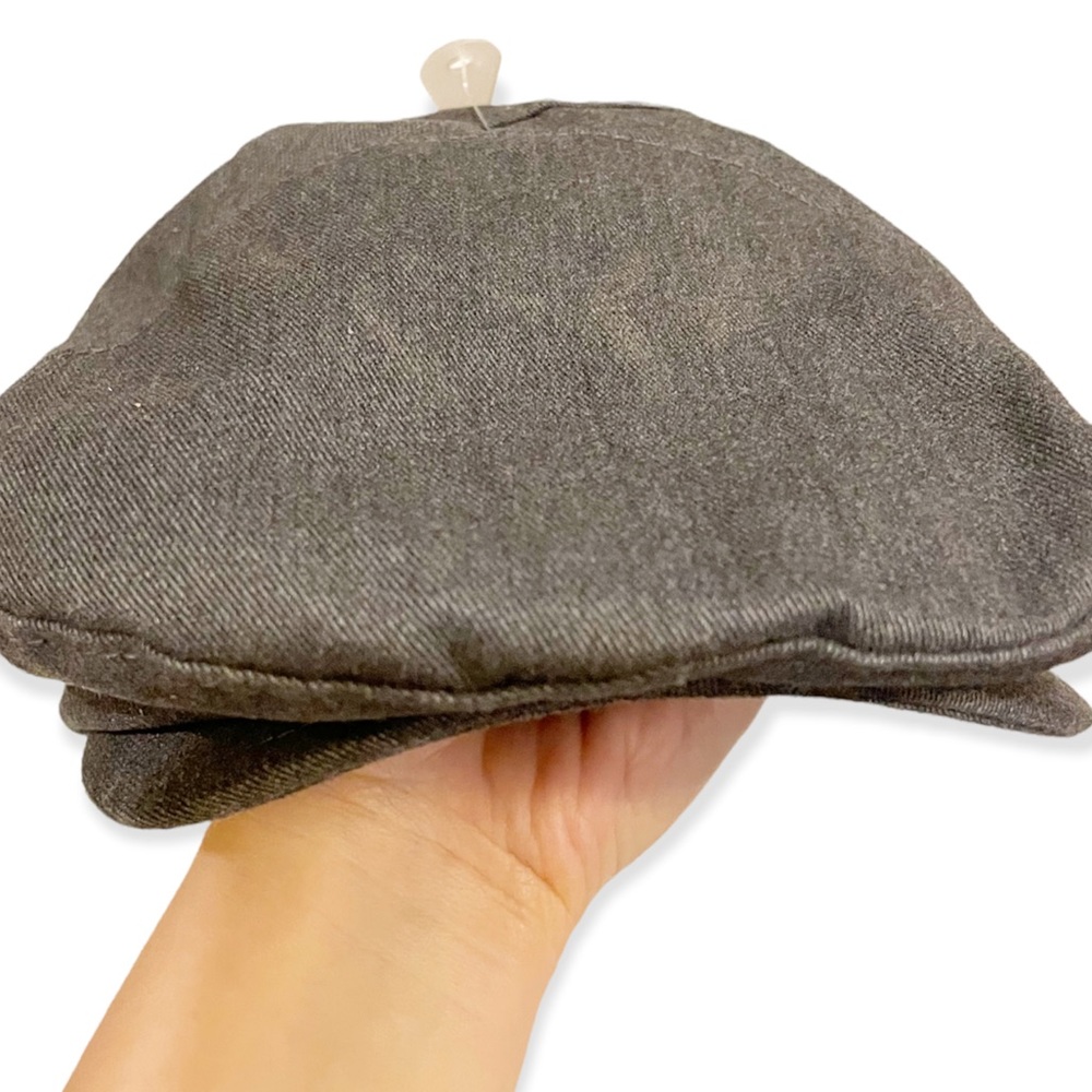 NWT Gymboree Newsboy Cap Gray Boys Size 2T-3T